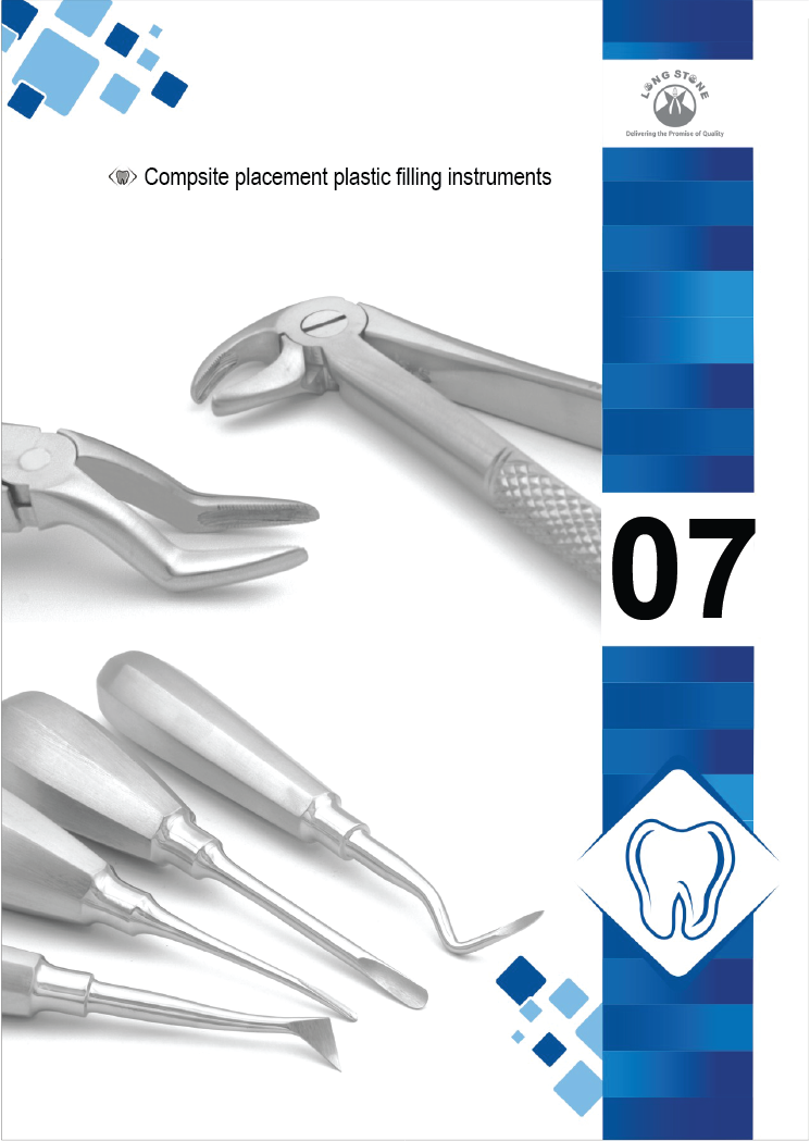 Compsite placement plastic filling instruments